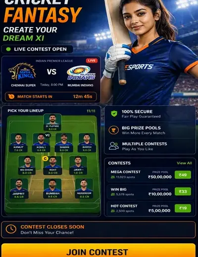 7u (7 u) fantasy cricket & matchday visual 3