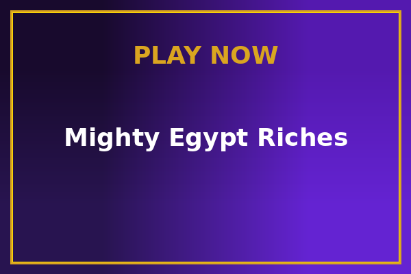 Jogar Mighty Egypt Riches — caça-níqueis online